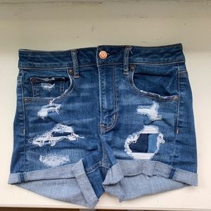 American eagle jean shorts